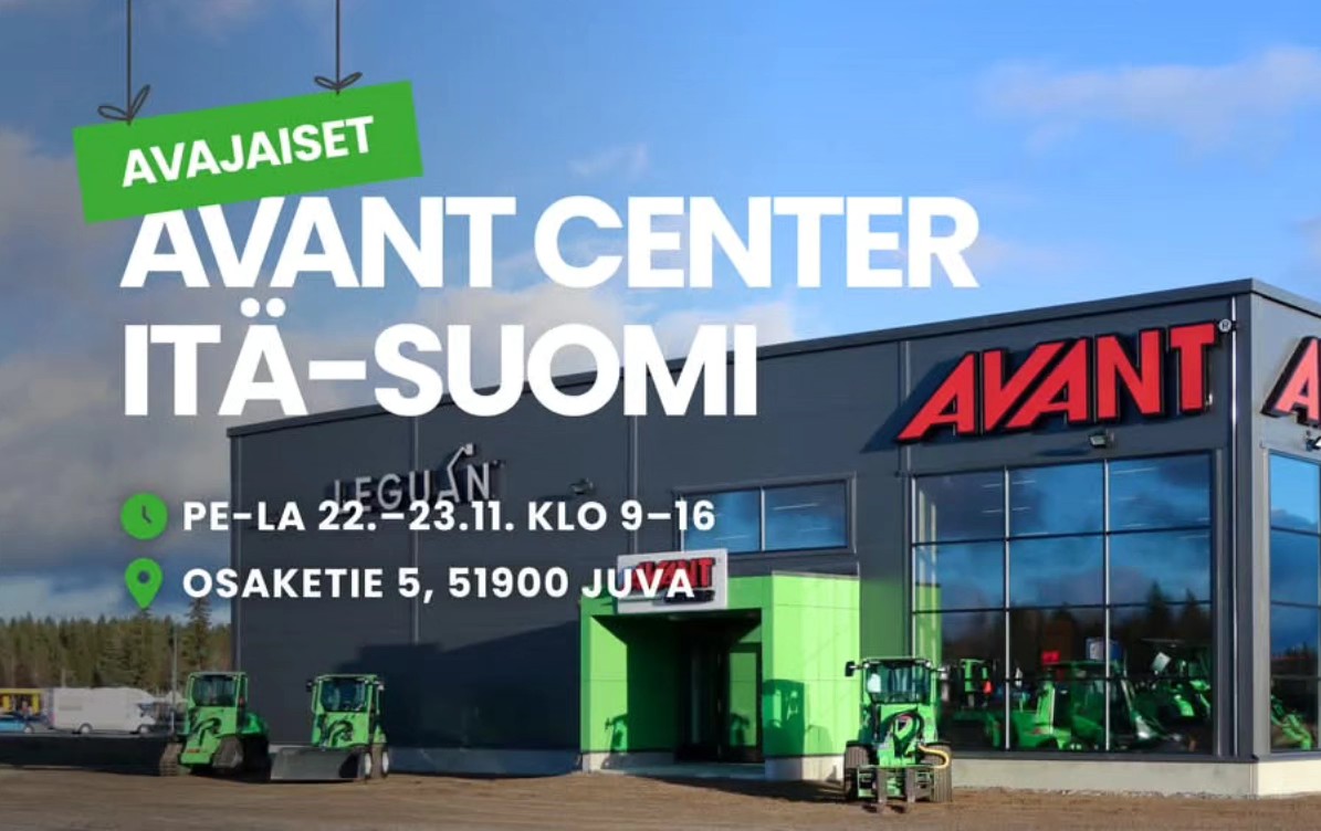 Avant Center Itä-Suomen avajaiset 22.-23.11.2024