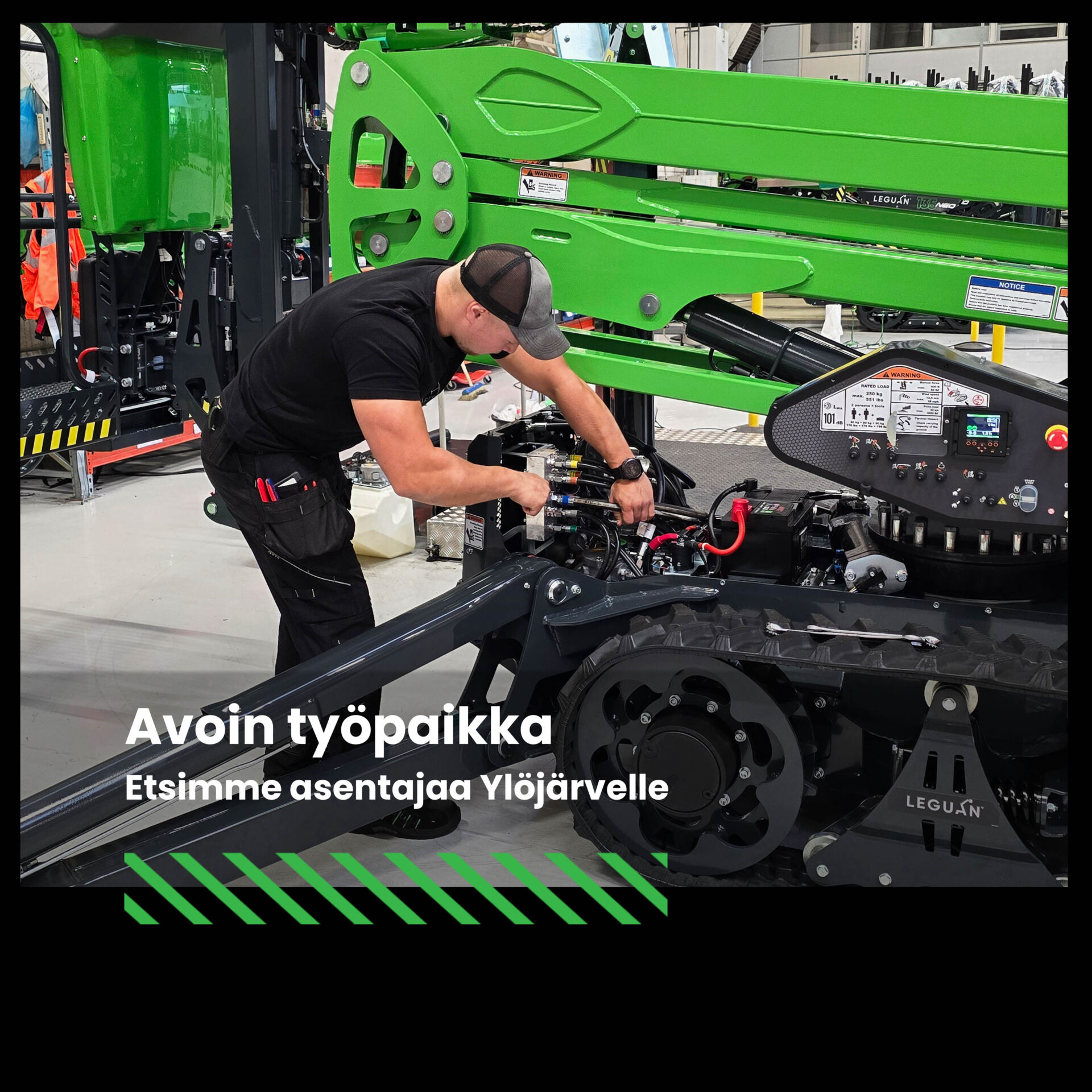 Avoin työpaikka – Asentaja – Ylöjärvi