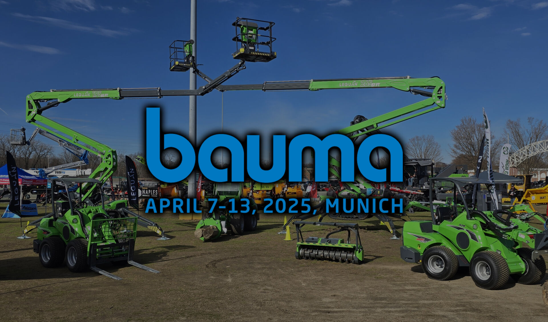 Leguan Lifts Takes Center Stage at Bauma 2025