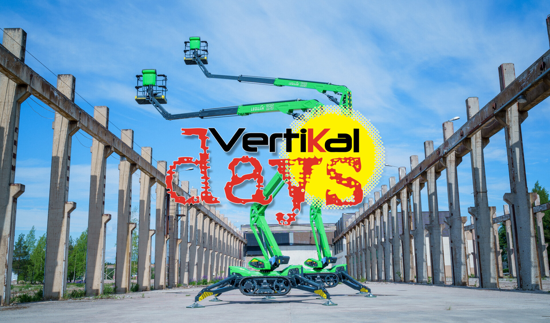 Leguan Lifts mallisto koeajettavissa Vertikal Days:ssä
